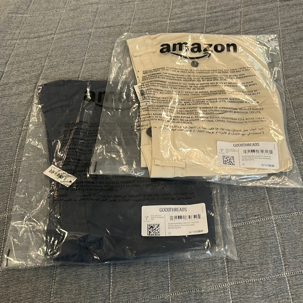 NWT 2 Pairs of Men’s Shorts